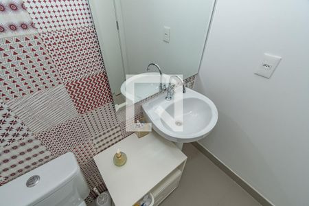 Apartamento para alugar com 40m², 1 quarto e 1 vagaDetalhe Banheiro da Suíte