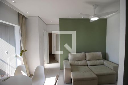 Sala de apartamento para alugar com 2 quartos, 47m² em Vila Carvalho, Sorocaba