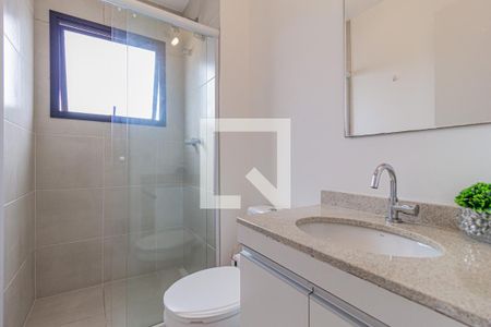 Apartamento para alugar com 62m², 2 quartos e 2 vagas Apartamento para alugar com 62m², 2 quartos e 2 vagasBanheiro da suite