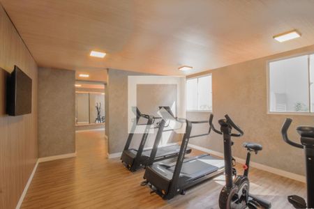 Apartamento à venda com 34m², 2 quartos e sem vaga Apartamento à venda com 34m², 2 quartos e sem vagaÁrea comum - Academia