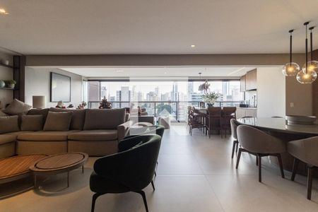 Sala de apartamento para alugar com 3 quartos, 158m² em Aclimação, São Paulo