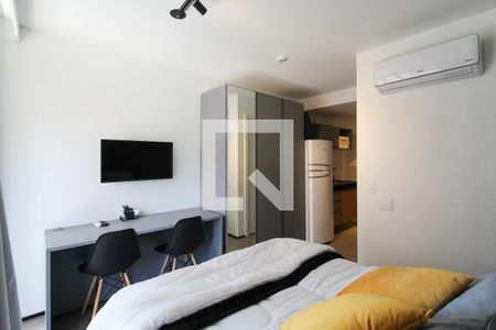 Studio de kitnet/studio para alugar com 1 quarto, 24m² em Indianópolis, São Paulo