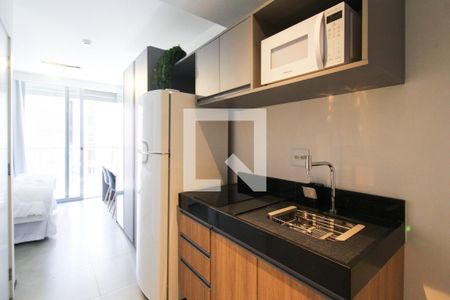 Studio para alugar com 24m², 1 quarto e sem vagaCozinha