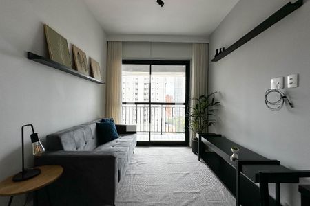 Sala de apartamento para alugar com 1 quarto, 32m² em Pompeia, São Paulo