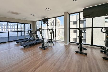 Apartamento para alugar com 32m², 1 quarto e sem vagaAcademia