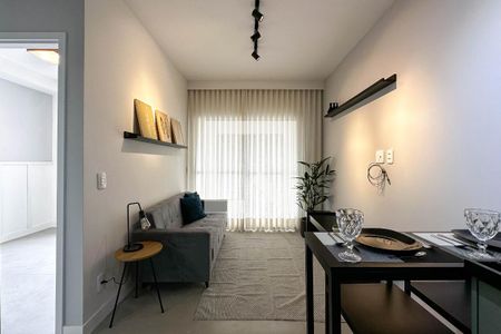 Sala de apartamento para alugar com 1 quarto, 32m² em Pompeia, São Paulo