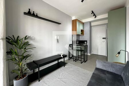 Sala de apartamento para alugar com 1 quarto, 32m² em Pompeia, São Paulo
