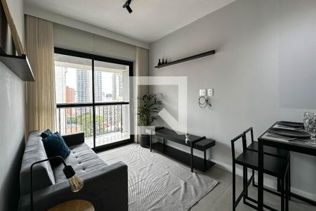 Sala de apartamento para alugar com 1 quarto, 32m² em Pompeia, São Paulo
