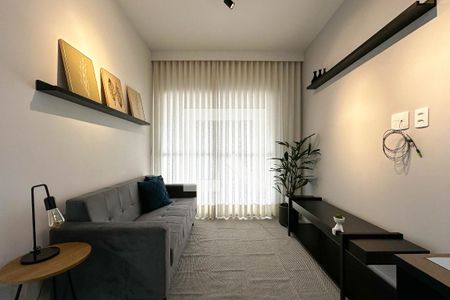 Sala de apartamento para alugar com 1 quarto, 32m² em Pompeia, São Paulo