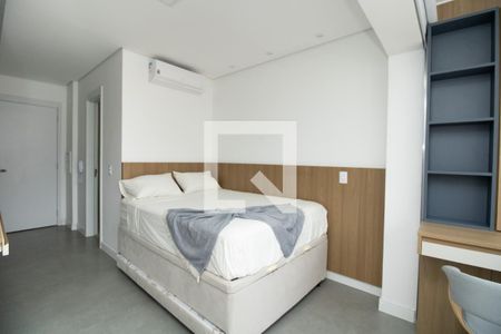 Studio à venda com 24m², 1 quarto e 1 vagaQuarto, cama de casal, ar condicionado 