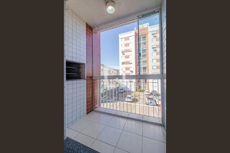 Sala - Varanda de apartamento para alugar com 3 quartos, 70m² em Cristal, Porto Alegre