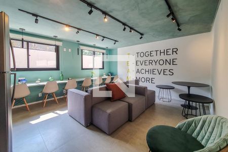 Studio à venda com 24m², 1 quarto e sem vaga Studio à venda com 24m², 1 quarto e sem vagacoworking