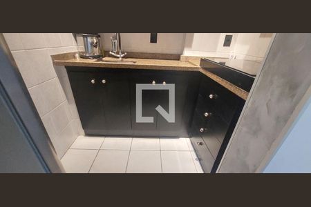 Cozinha de apartamento para alugar com 1 quarto, 54m² em Centro, Santo André