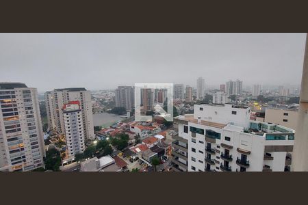 Vista Varanda da Sala de apartamento para alugar com 1 quarto, 54m² em Centro, Santo André