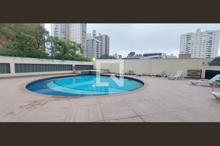 Área comum - Piscina de apartamento para alugar com 1 quarto, 54m² em Centro, Santo André