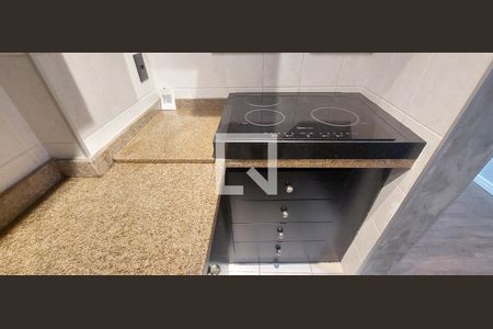 Cozinha de apartamento para alugar com 1 quarto, 54m² em Centro, Santo André