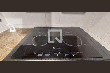Cozinha de apartamento para alugar com 1 quarto, 54m² em Centro, Santo André