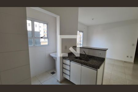 Cozinha e Área de Serviço de apartamento para alugar com 2 quartos, 54m² em Vila Nova Medeiros, Jundiaí