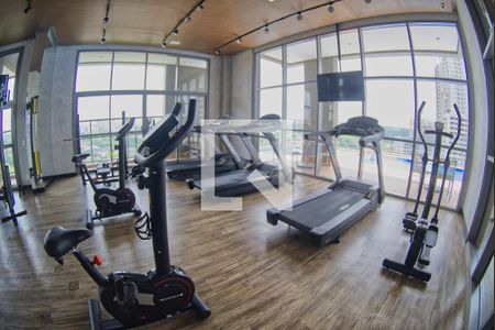 Studio para alugar com 39m², 1 quarto e 1 vaga Studio para alugar com 39m², 1 quarto e 1 vagaAcademia