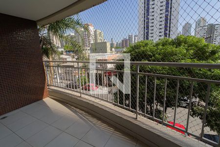 Varanda da Sala de apartamento à venda com 2 quartos, 62m² em Vila Azevedo, São Paulo