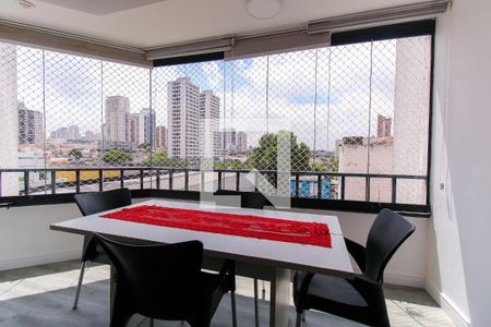 Varanda de apartamento à venda com 2 quartos, 83m² em Vila Regente Feijó, São Paulo