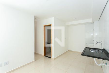 Sala e Cozinha de apartamento à venda com 2 quartos, 36m² em Chácara Califórnia, São Paulo