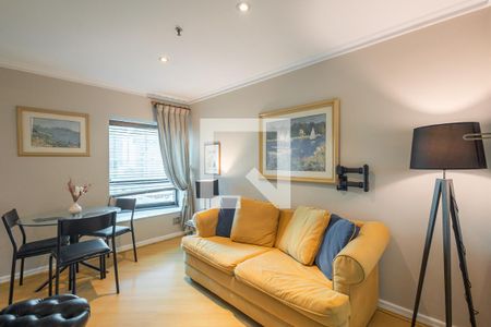 Sala de apartamento à venda com 1 quarto, 40m² em Jardim Paulista, São Paulo