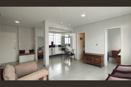 Sala e Cozinha de apartamento para alugar com 3 quartos, 128m² em Santa Paula, São Caetano do Sul