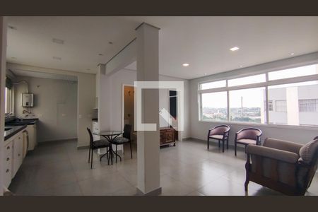 Sala e Cozinha de apartamento para alugar com 3 quartos, 128m² em Santa Paula, São Caetano do Sul