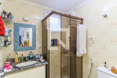 Banheiro de apartamento à venda com 1 quarto, 48m² em Brooklin Paulista, São Paulo