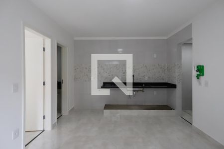 Sala e Cozinha de apartamento à venda com 1 quarto, 30m² em Santana, São Paulo