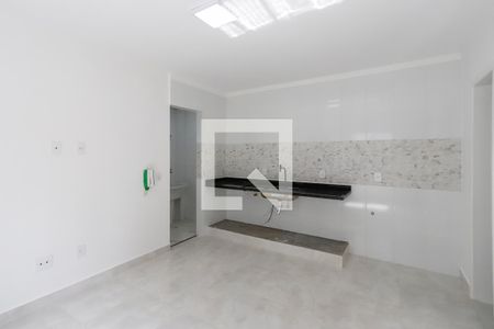 Sala e Cozinha de apartamento à venda com 1 quarto, 30m² em Santana, São Paulo