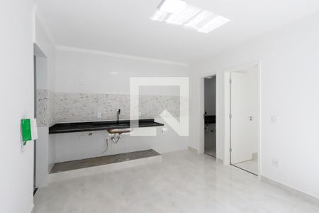 Sala e Cozinha de apartamento à venda com 1 quarto, 30m² em Santana, São Paulo