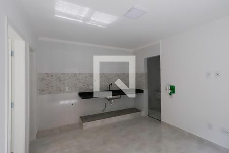 Sala e Cozinha de apartamento à venda com 1 quarto, 30m² em Santana, São Paulo