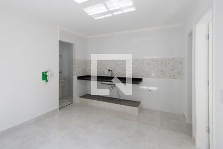 Sala e Cozinha de apartamento à venda com 1 quarto, 30m² em Santana, São Paulo
