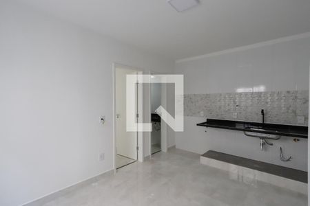 Sala e Cozinha de apartamento à venda com 1 quarto, 34m² em Santana, São Paulo