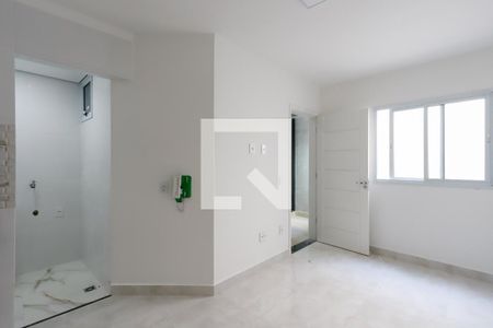 Sala e Cozinha de apartamento à venda com 1 quarto, 34m² em Santana, São Paulo