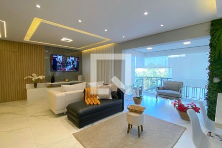 Sala de apartamento à venda com 2 quartos, 95m² em Alphaville Conde Ii, Barueri