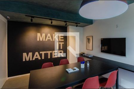 Apartamento para alugar com 24m², 1 quarto e sem vagaÁrea comum - Sala de Reunião