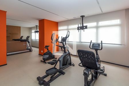 Apartamento para alugar com 29m², 1 quarto e sem vaga Apartamento para alugar com 29m², 1 quarto e sem vagaÁrea comum - Academia