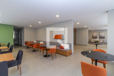 Apartamento para alugar com 29m², 1 quarto e sem vaga Apartamento para alugar com 29m², 1 quarto e sem vagaÁrea comum - Salão de festas