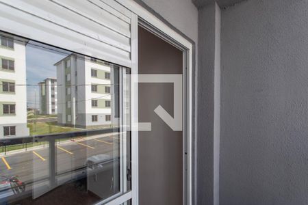 Varanda da Sala de apartamento para alugar com 2 quartos, 50m² em Capitão Eduardo, Belo Horizonte