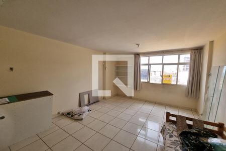 Sala - Dormitório de apartamento para alugar com 1 quarto, 40m² em Centro, Ribeirão Preto