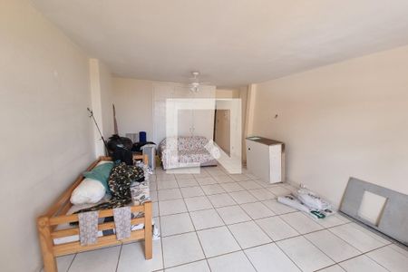 Sala - Dormitório de apartamento para alugar com 1 quarto, 40m² em Centro, Ribeirão Preto