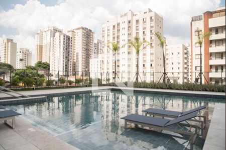Área comum - Piscina de kitnet/studio à venda com 1 quarto, 37m² em Vila Monte Alegre, São Paulo