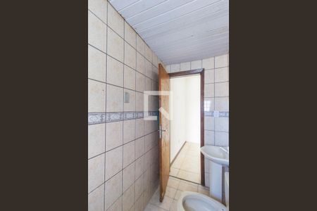 Banheiro de kitnet/studio para alugar com 1 quarto, 29m² em São Jerônimo, Gravataí