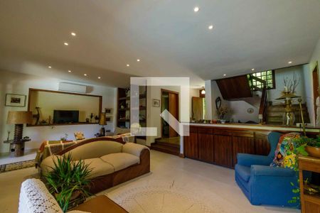 Sala de casa de condomínio à venda com 4 quartos, 500m² em Itanhangá, Rio de Janeiro