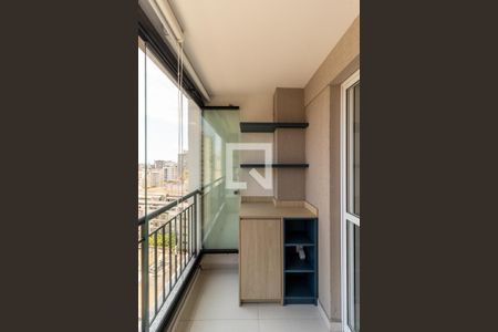 Studio para alugar com 33m², 1 quarto e sem vagaVaranda
