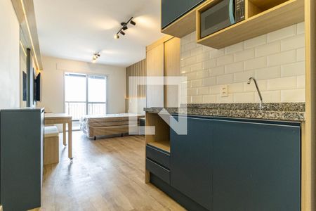 Studio para alugar com 33m², 1 quarto e sem vagaCozinha - Armário