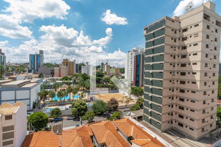 Vista Sala de Estar/Jantar de apartamento para alugar com 1 quarto, 42m² em Vila Itapura , Campinas